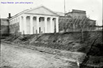 Строительство Драматического театра. Снимок сделан до 1949 года