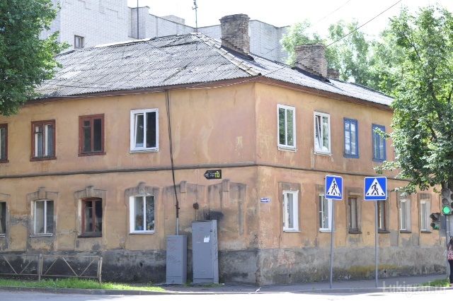 Купеческий дом на улице Ставского в городе Великие Луки.