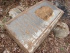 Надгробный камень Азанчевских.