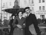 1955 год. Сквер на площади Ленина. Великие Луки