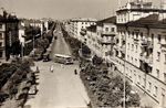 Проспект Ленина, начало 1960-х г. Фото В. Сомчинского. Великие Луки