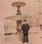 Фонтан в сквере на пл. Ленина. 1958 год.Великие Луки